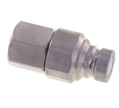 Steel DN 6.3 Flat Face Hydraulic Plug G 1/4 inch Female Threads ISO 16028 CEJN D 16.2mm