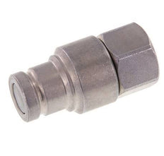 Steel DN 10 Flat Face Hydraulic Plug G 3/8 inch Female Threads ISO 16028 CEJN D 19.7mm