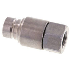 Steel DN 12.5 Flat Face Hydraulic Plug G 1/2 inch Female Threads ISO 16028 CEJN D 24.5mm