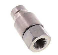Steel DN 12.5 Flat Face Hydraulic Plug G 1/2 inch Female Threads ISO 16028 CEJN D 24.5mm
