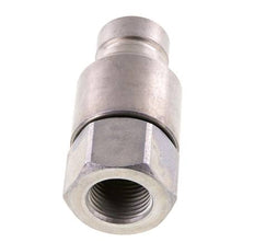 Steel DN 12.5 Flat Face Hydraulic Plug G 1/2 inch Female Threads ISO 16028 CEJN D 24.5mm