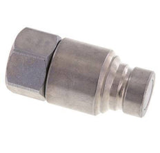 Steel DN 12.5 Flat Face Hydraulic Plug G 1/2 inch Female Threads ISO 16028 CEJN D 24.5mm