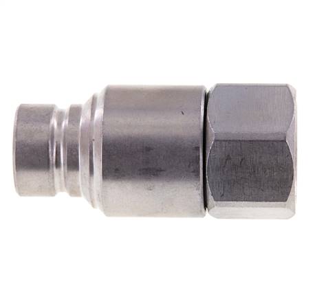 Steel DN 12.5 Flat Face Hydraulic Plug G 3/4 inch Female Threads ISO 16028 CEJN D 24.5mm