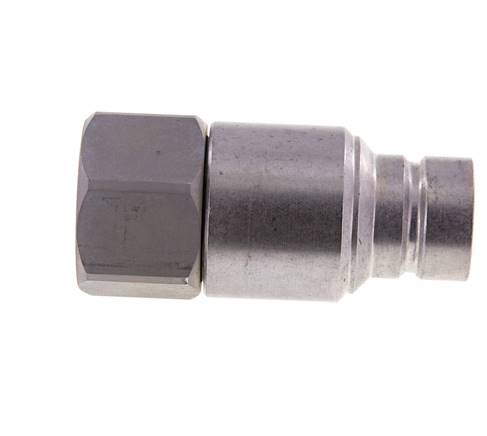Steel DN 19 Flat Face Hydraulic Plug G 3/4 inch Female Threads ISO 16028 CEJN D 30mm