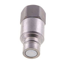 Steel DN 19 Flat Face Hydraulic Plug G 3/4 inch Female Threads ISO 16028 CEJN D 30mm