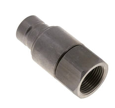 Steel DN 19 Flat Face Hydraulic Plug G 1 inch Female Threads ISO 16028 CEJN D 30mm