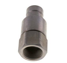 Steel DN 19 Flat Face Hydraulic Plug G 1 inch Female Threads ISO 16028 CEJN D 30mm