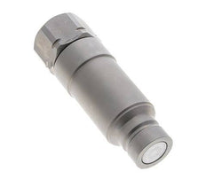 Steel DN 19 Flat Face Hydraulic Plug G 3/4 inch Female Threads ISO 16028 CEJN Pressure Eliminator D 30mm
