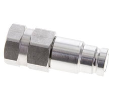 Stainless Steel DN 10 Flat Face Hydraulic Plug G 3/8 inch Female Threads ISO 16028 D 19.7mm