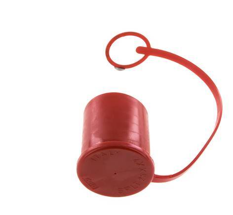 48 mm Plastic Dust Protection Cap For Coupling socket with Chain [2 Pieces]