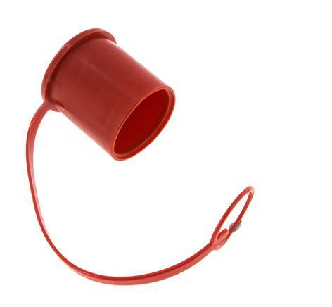 48 mm Plastic Dust Protection Cap For Coupling socket with Chain [2 Pieces]