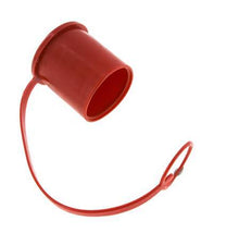 48 mm Plastic Dust Protection Cap For Coupling socket with Chain [2 Pieces]
