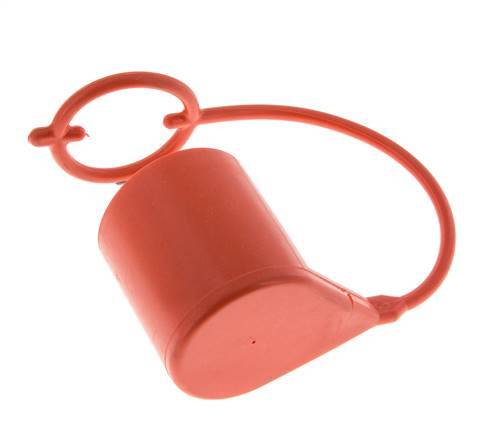 55 mm Plastic Dust Protection Cap For Coupling socket with Chain