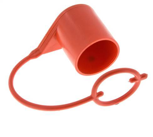 55 mm Plastic Dust Protection Cap For Coupling socket with Chain