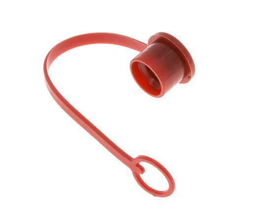 16.2 mm Plastic Dust Protection Cap For Coupling plug with Chain [2 Pieces]