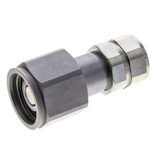 Steel DN 8.7 Flat Face Hydraulic Plug G 1/2 inch Female Threads ISO 16028 D M30 x 2