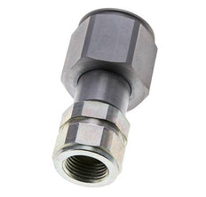Steel DN 8.7 Flat Face Hydraulic Plug G 1/2 inch Female Threads ISO 16028 D M30 x 2