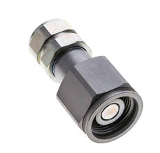 Steel DN 8.7 Flat Face Hydraulic Plug G 1/2 inch Female Threads ISO 16028 D M30 x 2