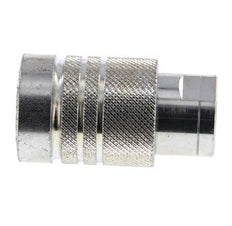 Steel DN 10 Hydraulic Coupling Socket G 3/8 inch Female Threads ISO 7241-1 A D 16mm