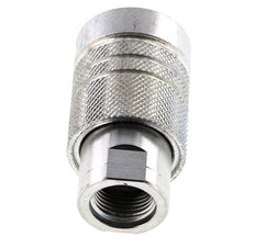 Steel DN 10 Hydraulic Coupling Socket G 3/8 inch Female Threads ISO 7241-1 A D 16mm