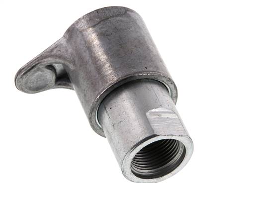 Steel DN 12.5 Hydraulic Coupling Socket M22x1.5 Female Threads ISO 7241-1 A UNIMOG D 20.5mm