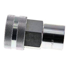 Steel DN 20 Hydraulic Coupling Socket G 3/4 inch Female Threads ISO 7241-1 A D 29.1mm