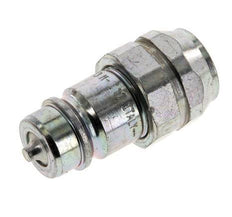 Steel DN 12.5 Hydraulic Coupling Plug G 3/8 inch Female Threads ISO 7241-1 A D 20.5mm