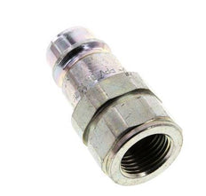 Steel DN 12.5 Hydraulic Coupling Plug G 1/2 inch Female Threads ISO 7241-1 A D 20.5mm