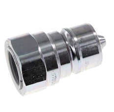 Steel DN 20 Hydraulic Coupling Plug G 3/4 inch Female Threads ISO 7241-1 A D 29.1mm