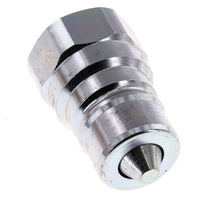 Steel DN 20 Hydraulic Coupling Plug G 3/4 inch Female Threads ISO 7241-1 A D 29.1mm