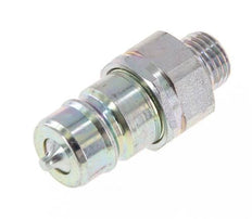 Steel DN 10 Hydraulic Coupling Plug 8 mm L Compression Ring ISO 7241-1 A/8434-1 D 17.3mm