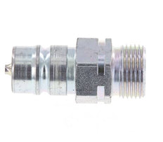 Steel DN 10 Hydraulic Coupling Plug 12 mm S Compression Ring ISO 7241-1 A/8434-1 D 17.3mm