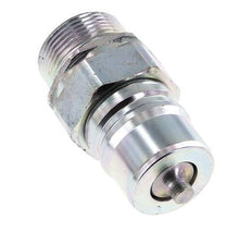 Steel DN 25 Hydraulic Coupling Plug 25 mm S Compression Ring ISO 7241-1 A/8434-1 D 34.3mm