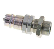 Steel DN 12.5 Hydraulic Coupling Plug 16 mm S Compression Ring Bulkhead ISO 7241-1 A/8434-1 D 20.5mm