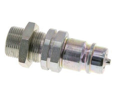 Steel DN 12.5 Hydraulic Coupling Plug 16 mm S Compression Ring Bulkhead ISO 7241-1 A/8434-1 D 20.5mm
