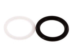 PTFE/NBR Seals Set for ISO 7241-1 A Hydraulic Coupling (12 mm and 26 mm) [2 Pieces]