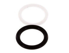 PTFE/NBR Seals Set for ISO 7241-1 A Hydraulic Coupling (12 mm and 26 mm) [2 Pieces]