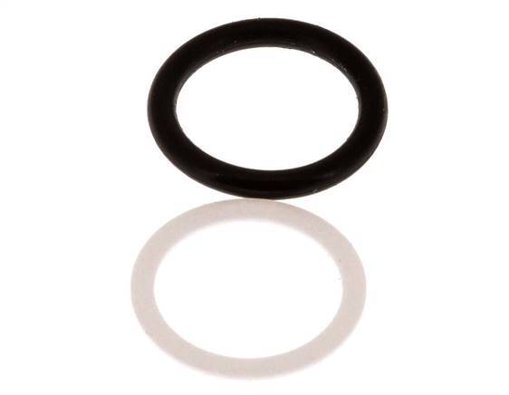 PTFE/NBR Seals Set for ISO 7241-1 A Hydraulic Coupling (16 mm and 31 mm) [2 Pieces]