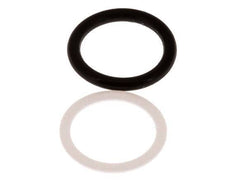 PTFE/NBR Seals Set for ISO 7241-1 A Hydraulic Coupling (16 mm and 31 mm) [2 Pieces]