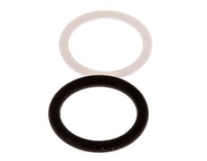 PTFE/NBR Seals Set for ISO 7241-1 A Hydraulic Coupling (16 mm and 31 mm) [2 Pieces]