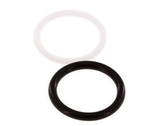 PTFE/NBR Seals Set for ISO 7241-1 A Hydraulic Coupling (17.3 mm and 31 mm) [5 Pieces]