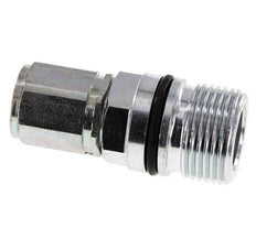 Steel DN 10 Hydraulic Coupling Socket M16x1.5 Female Threads ISO 14541 D M28 x 2