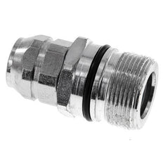 Steel DN 12.5 Hydraulic Coupling Socket M18x1.5 Female Threads ISO 14541 D M36 x 2