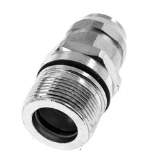 Steel DN 12.5 Hydraulic Coupling Socket M18x1.5 Female Threads ISO 14541 D M36 x 2