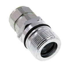 Steel DN 12.5 Hydraulic Coupling Socket G 1/2 inch Female Threads ISO 14541 D M36 x 2