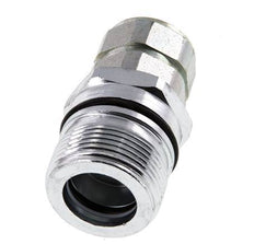 Steel DN 12.5 Hydraulic Coupling Socket G 1/2 inch Female Threads ISO 14541 D M36 x 2