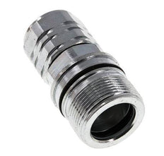 Steel DN 20 Hydraulic Coupling Socket M22x1.5 Female Threads ISO 14541 D M42 x 2