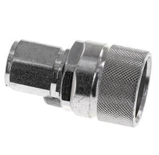 Steel DN 10 Hydraulic Coupling Plug M16x1.5 Female Threads ISO 14541 D M28 x 2