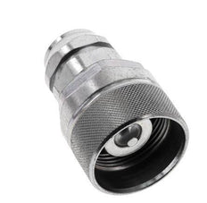Steel DN 12.5 Hydraulic Coupling Plug G 3/8 inch Female Threads ISO 14541 D M36 x 2