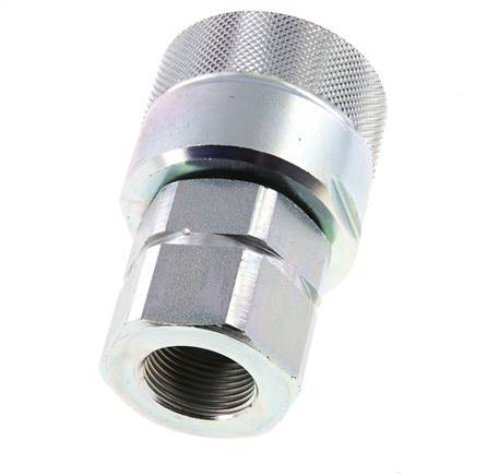 Steel DN 25 Hydraulic Coupling Plug G 3/4 inch Female Threads D M48 x 3